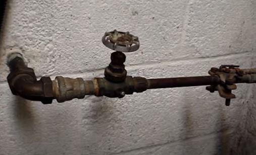 vanne d'arret d'eau principale