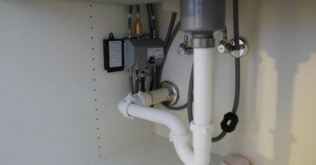 siphon d'évier de cuisine