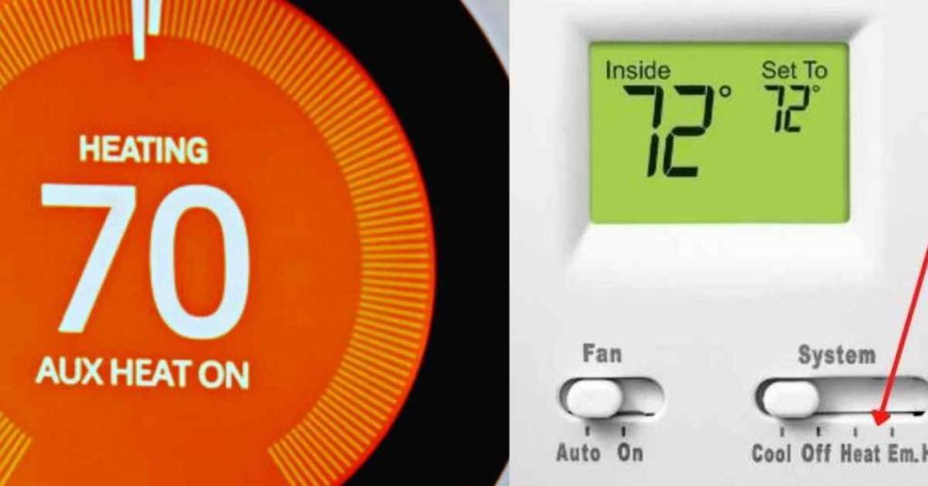 chauffage d'appoint-vs-chauffage d'urgence