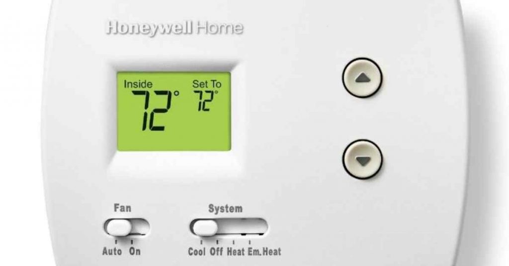 thermostat-chauffage d'urgence
